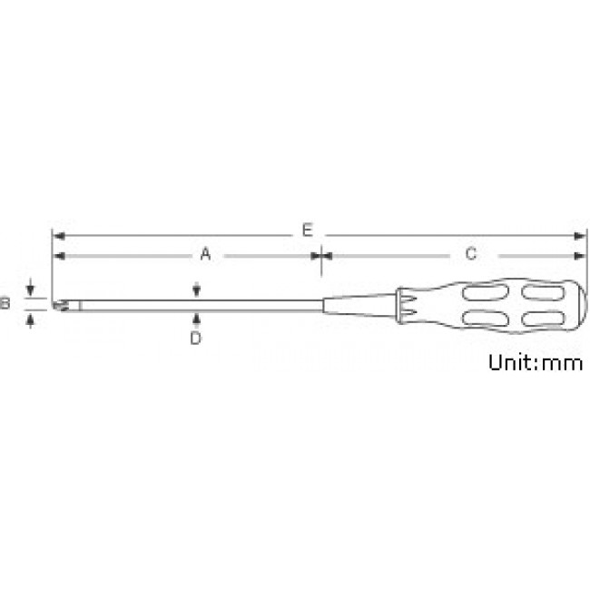 ΣΤΑΥΡΟΣ 1x250mm KAΤΣΑΒΙΔΙ ΜΑΓΝΗΤΙΚΟ 89412Β
