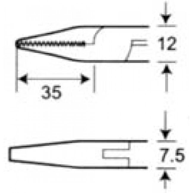 1PK 036S ΜΥΤΟΤΣΙΜΠΙΔΟ 136mm PROSKIT