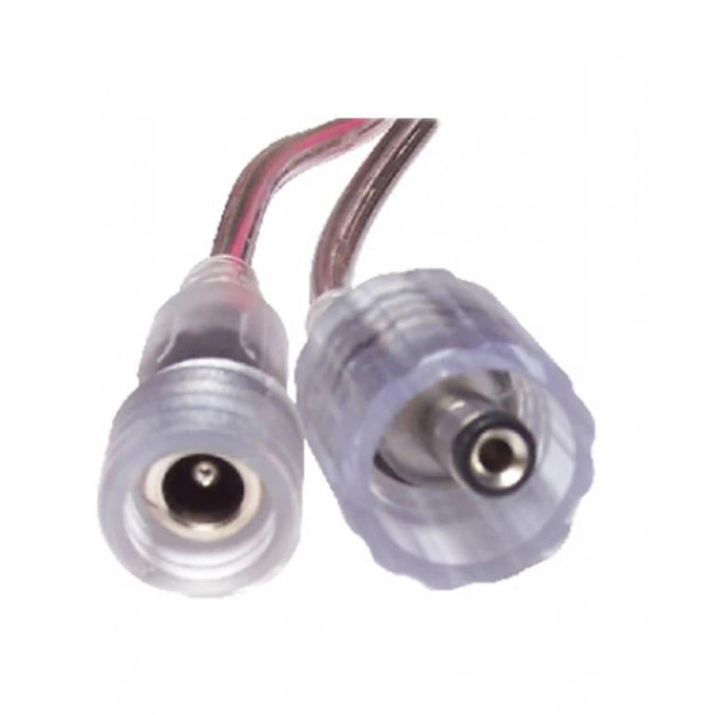 CONNECTOR ΤΑΙΝΙΑΣ LED ΤΡΟΦΟΔΟΣΙΑΣ 5.5/2.1 ΣΕΤ ΑΔΙΑΒΡΟΧΟΣ ILL