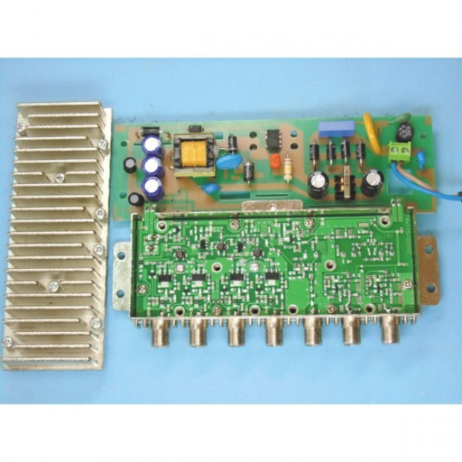 4x115 5G ΚΕΝΤΡΙΚΟΣ ΕΝΙΣΧΥΤΗΣ 40dB 4 UHF MISTRAL