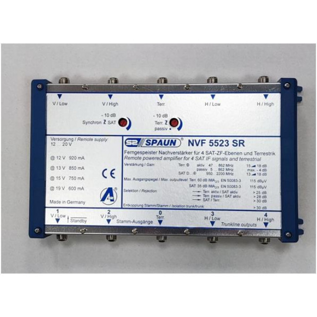 NVF 5523SR ΕΝΙΣΧΥΤΗΣ SAT SPAUN