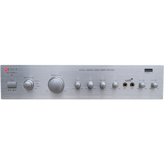 AV 1300 ΕΝΙΣΧΥΤΗΣ SURROUND 2x80W ΜΑΥΡΟ