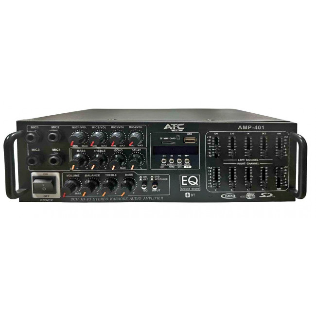 AMP 401 ΕΝΙΣΧΥΤΗΣ ΗΧΟΥ 2X100W ATC