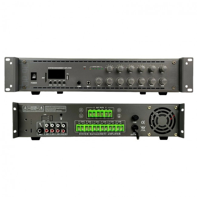 MHS-91 ΜΙΚΡΟΦΩΝΙΚΟΣ ΕΝΙΣΧΥΤΗΣ 4-16Ω 120W