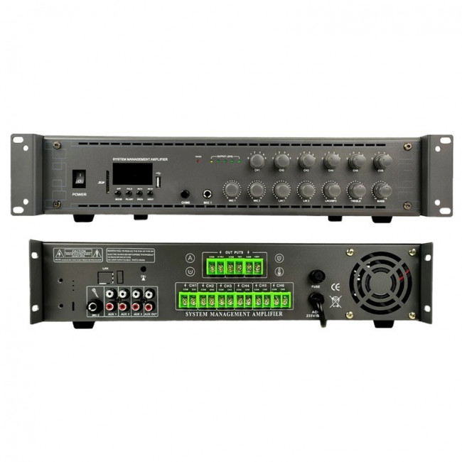 MHS-91 ΜΙΚΡΟΦΩΝΙΚΟΣ ΕΝΙΣΧΥΤΗΣ 4-16Ω 120W