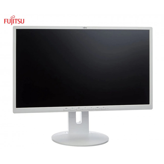 ΟΘΟΝΗ 24" LED IPS FUJITSU B24-8TE PRO VGA/DVI-D/DP ΛΕΥΚΗ, MULTIMEDIA (REFURBISHED - GRADE A-)