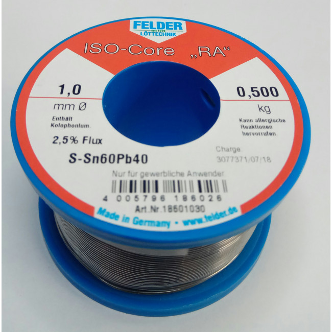 ΚΟΛΛΗΣΗ 500gr 1mm 60/40 FELDER