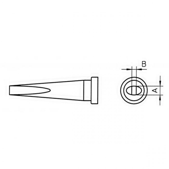 LT M ΜΥΤΗ 3.2mm ΚΟΛΛΗΤΗΡΙΟΥ WELLER WSP 80/WP 80