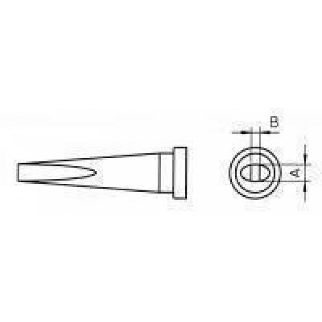 LT L ΜΥΤΗ 2mm ΚΟΛΛΗΤΗΡΙΟΥ WELLER WSP 80/WP 80