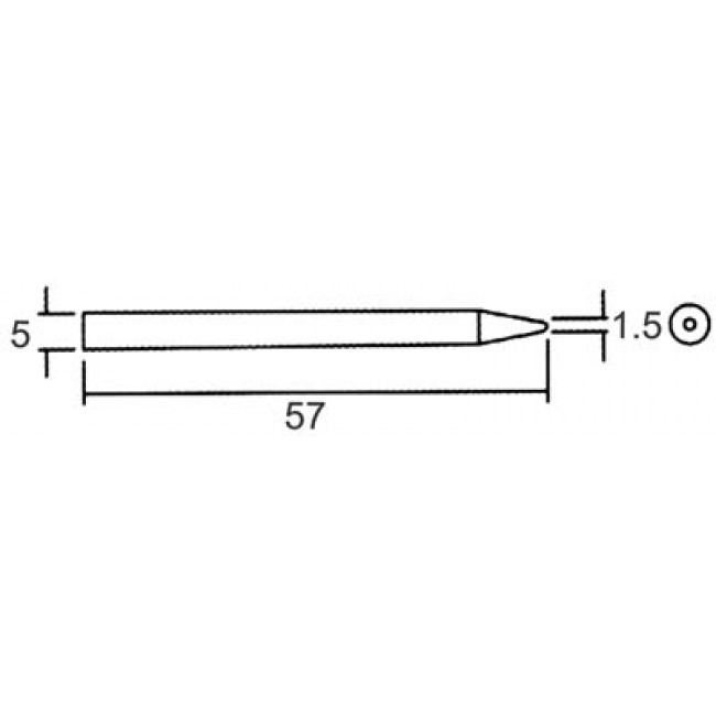 KD 40T ΜΥΤΗ 1.6mm ΚΟΛΛΗΤΗΡΙΟΥ (KD-40/SR-963)