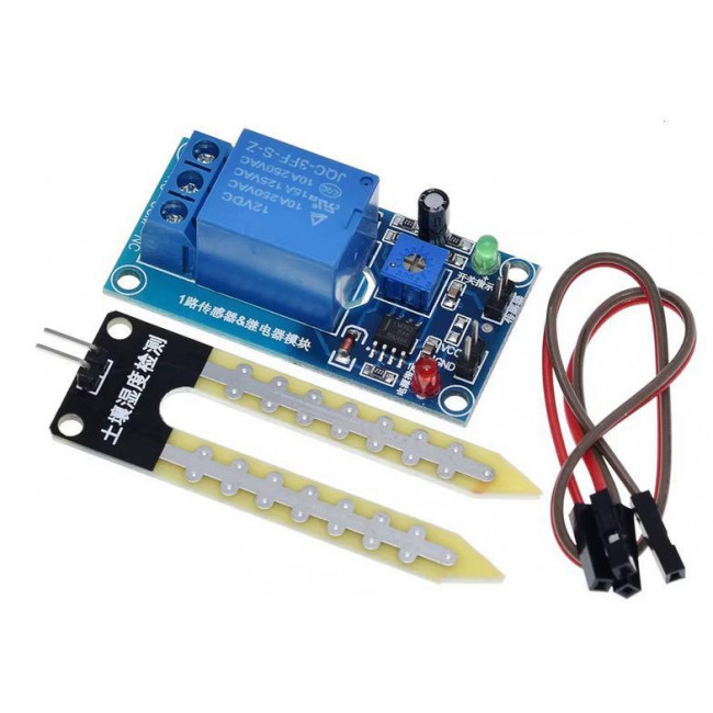 ΑΙΣΘΗΤΗΡΑΣ ΥΓΡΑΣΙΑΣ 12V ΡΥΘΜΙΖΟΜΕΝΟΣ ΜΕ ΕΞΟΔΟ ΡΕΛΕ