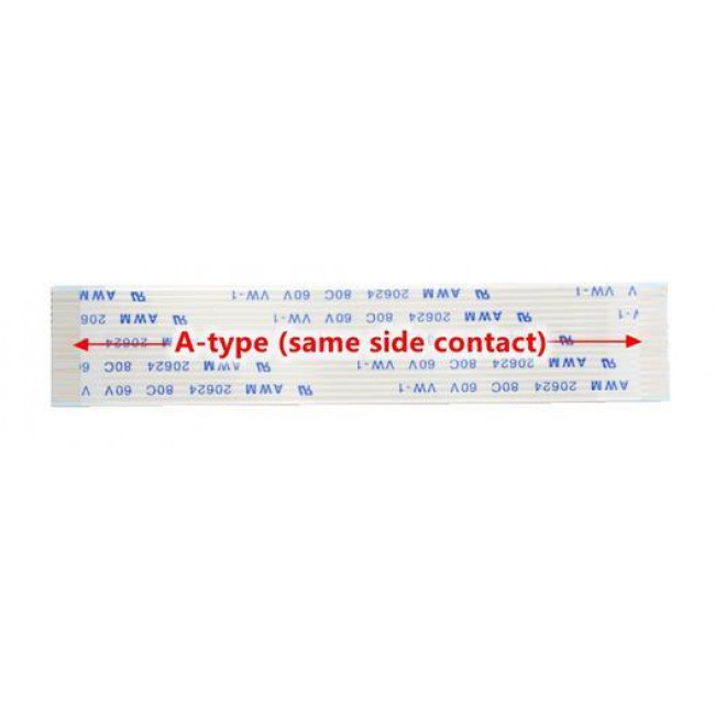 KAΛΩΔΙΟΤΑΙΝΙΑ ΓΙΑ KSS 240Α 1mm 12Pin 11cm SAME SIDE CONTACT