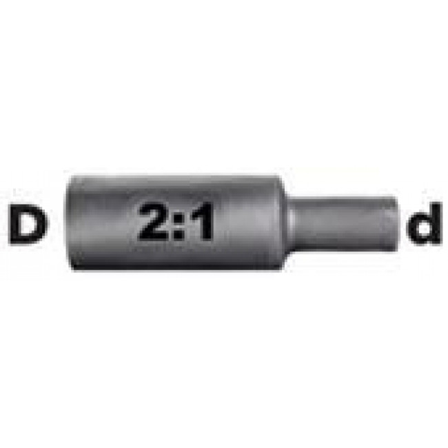 ΘΕΡΜΟΣΥΣΤΕΛΛΟΜΕΝΟ 4.5mm/2.4mm (1m) ΜΑΥΡΟ