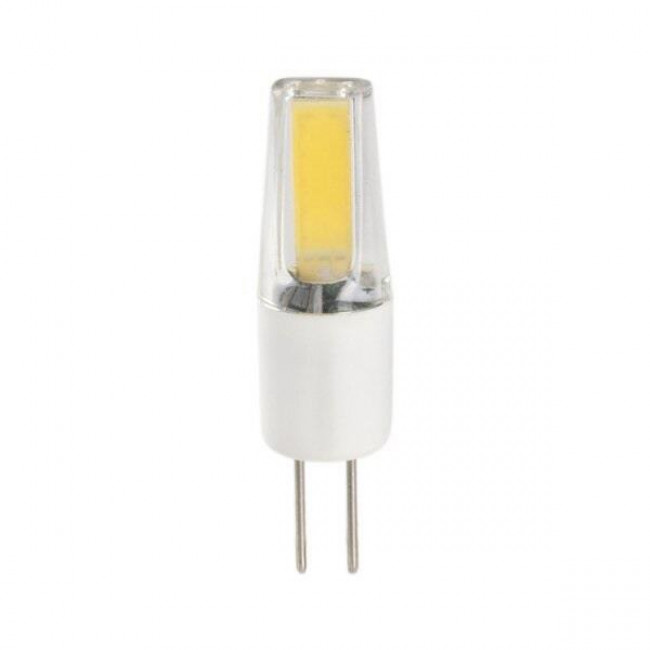 12V AC/DC ΛΑΜΠΑ LED COB G4 2W 4000K ΦΥΣΙΚΟ ΛΕΥΚΟ