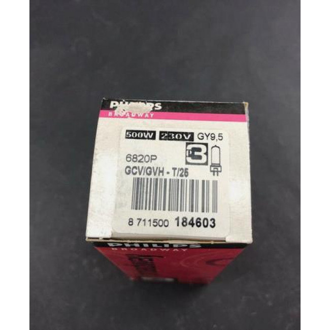 ΛΑΜΠΑ PHILIPPS GCV/GVH - T/25 6820P 230V 500W GY9.5