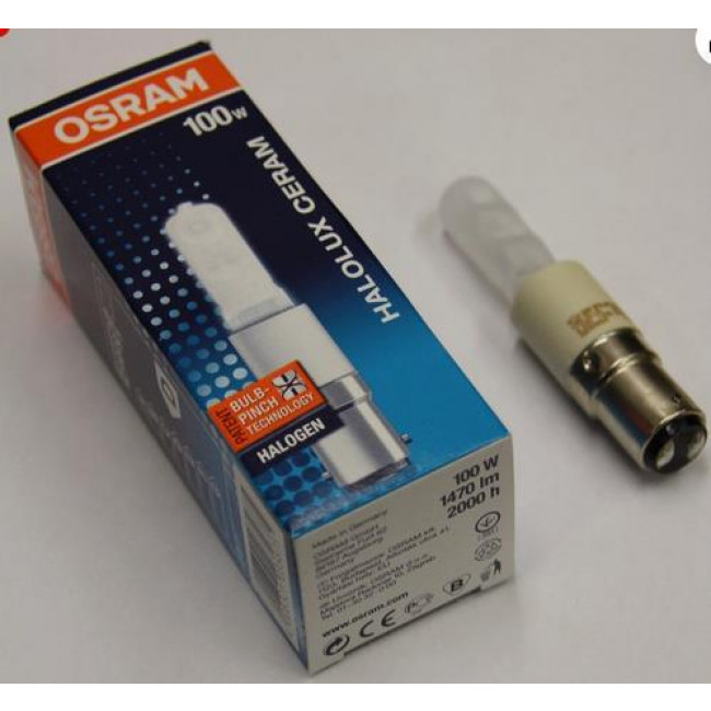 ΛΑΜΠΑ OSRAM HALOLUX CERAM MATT 64475AM  B15D 230V 100W