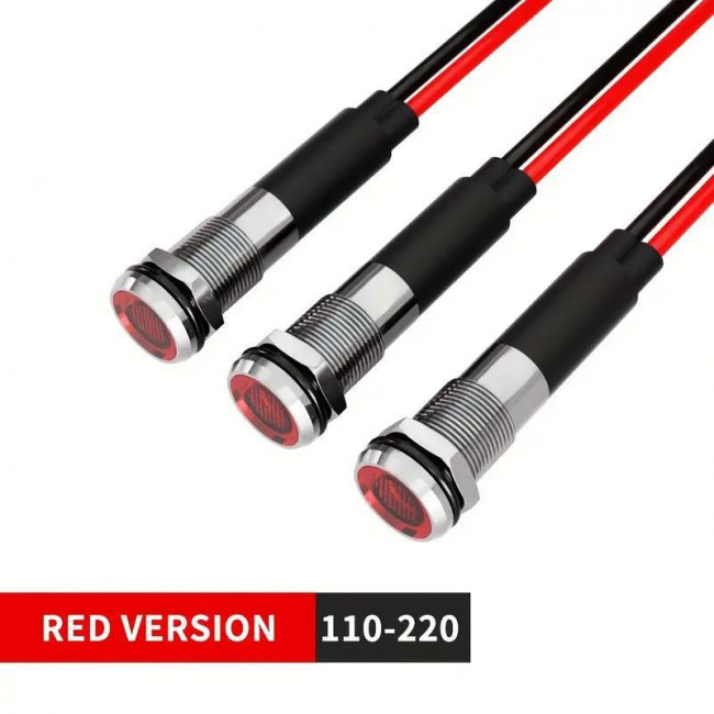 ΕΝΔΕΙΚΤΙΚΗ ΛΥΧΝΙΑ 220V AC ΜΕ ΚΑΛΩΔΙΟ Φ8mm