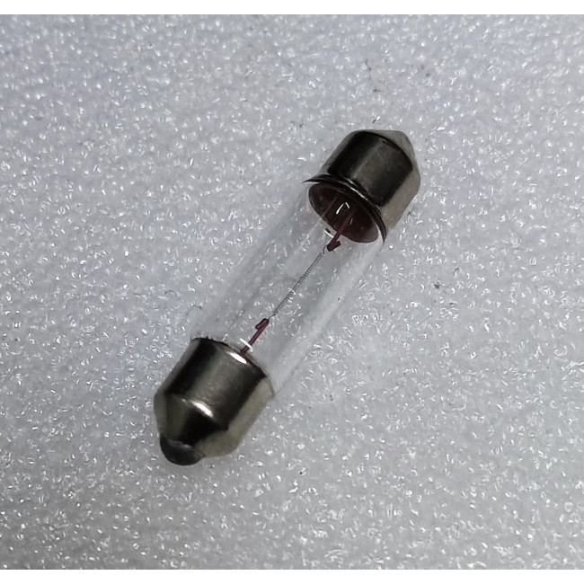 ΛΑΜΠΑΚΙ 6V 500mA ΣΩΛΗΝΩΤΟ 31mmx8mm