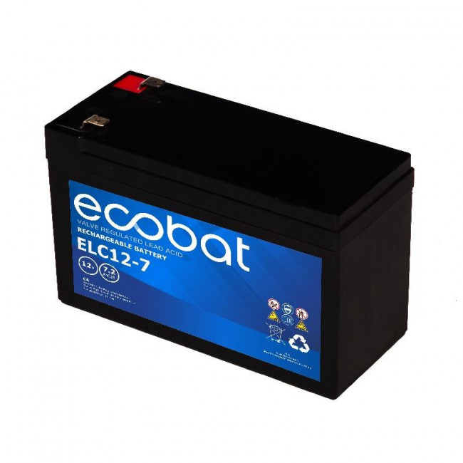 12-7.2 ΜΠΑΤΑΡΙΑ ΜΟΛΥΒΔΟΥ 12V 7.2Ah VARLA ECOBAT