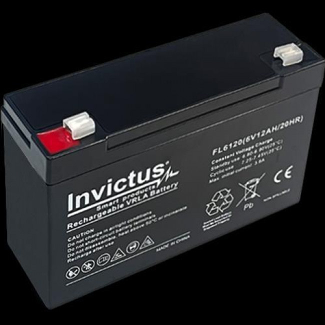 6-12 ΜΠΑΤΑΡΙΑ ΜΟΛΥΒΔΟΥ 6V 12Ah