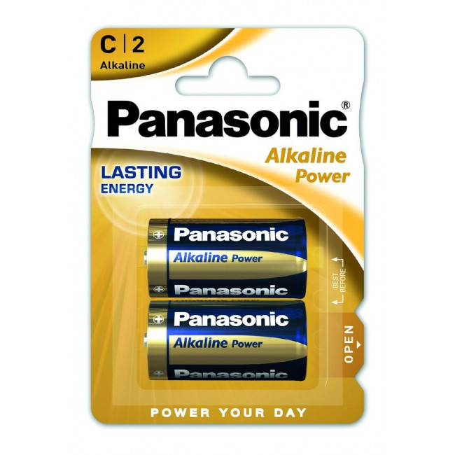 LR14 C SIZE ΜΠΑΤΑΡΙΕΣ ΑΛΚΑΛΙΚΕΣ PANASONIC