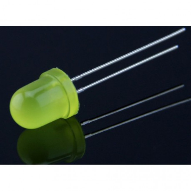 LED 8mm ΚΙΤΡΙΝΟ