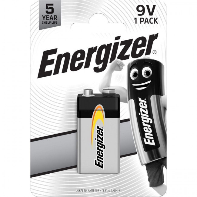 9V ENERGIZER AΛΚΑΛΙΚΗ ΜΠΑΤΑΡΙΑ 6LR61