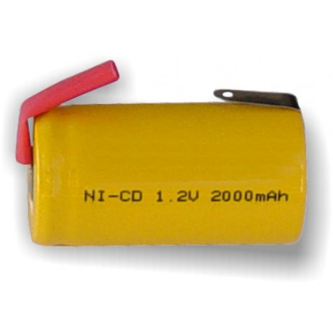 1.2V 2000mAh SC ΜΠΑΤΑΡΙΑ NiCd ΕΠΑΝΑΦΟΡΤΙΖΟΜΕΝΗ