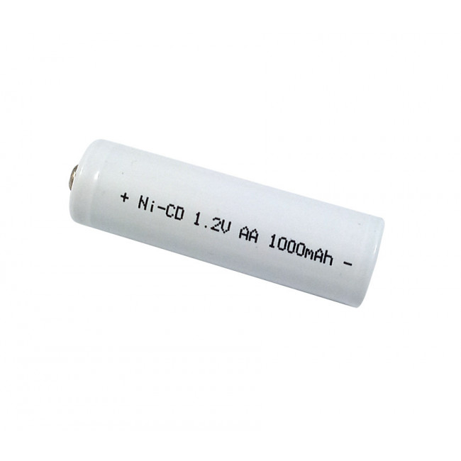 1.2V 1000mAh AA ΜΠΑΤΑΡΙΑ NiCd ΕΠΑΝΑΦΟΡΤΙΖΟΜΕΝΗ