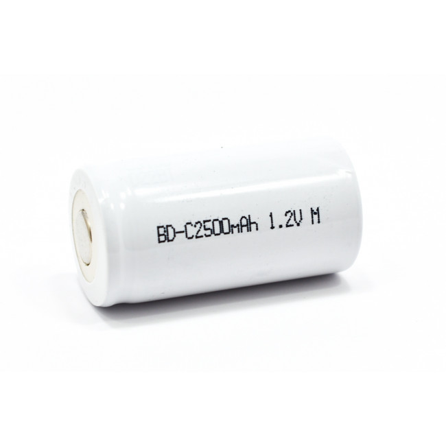 1.2V 2500mAh C SIZE ΜΠΑΤΑΡΙΑ NiCd ΕΠΑΝΑΦΟΡΤΙΖΟΜΕΝΗ