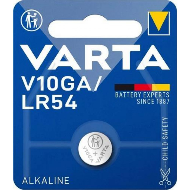 190/189/LR54/LR1130 ΜΠΑΤΑΡΙΑ ΑΛΚΑΛΙΚΗ 1.5V VARTA