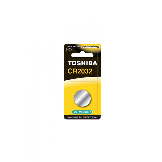 CR 2032 ΜΠΑΤΑΡΙΑ 3V ΛΙΘΙΟΥ TOSHIBA