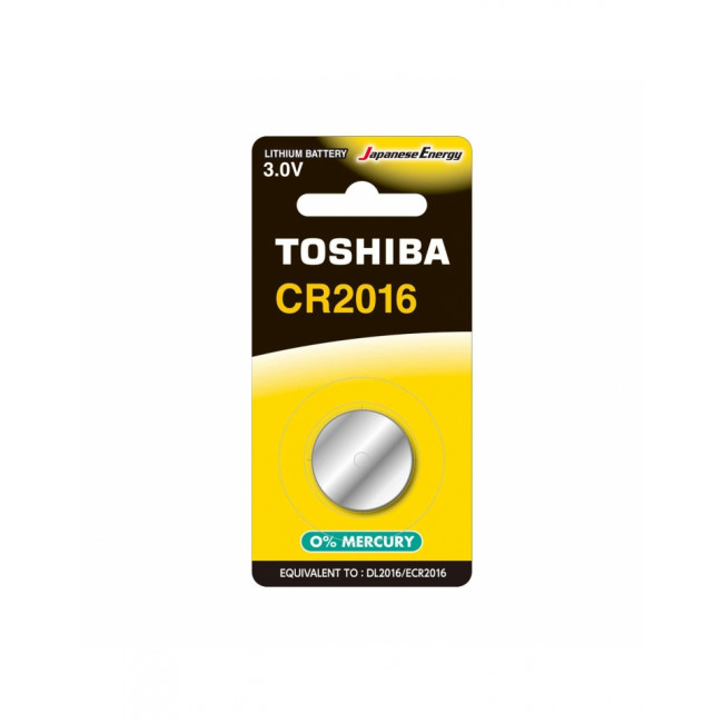 CR 2016 ΜΠΑΤΑΡΙΑ ΛΙΘΙΟΥ 3V TOSHIBA
