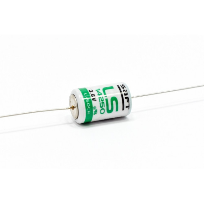 ΜΠΑΤΑΡΙΑ ΛΙΘΙΟΥ 3.6V 110mAh 14250-1/2AA ME ΣΥΡΜΑΤΑΚΙΑ SAFT