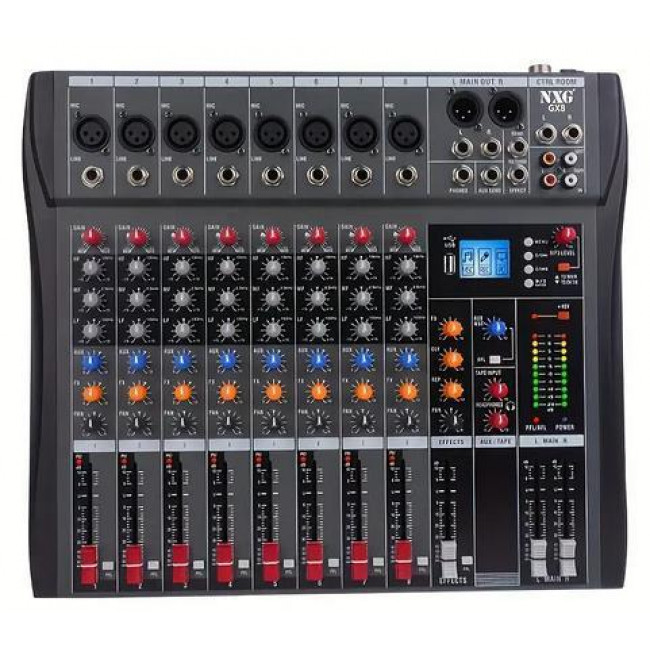 ΜΙΚΤΗΣ ΗΧΟΥ 8 ΚΑΝΑΛΙΩΝ NXG PM-8