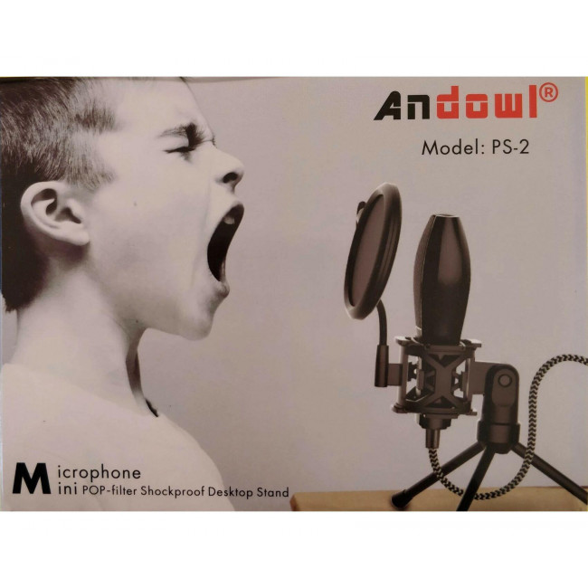 ΤΡΙΠΟΔΑΣ ΜΙΚΡΟΦΩΝΟΥ ΜΕ ΜΙΝΙ POP ΦΙΛΤΡΟ PS-2