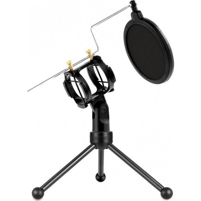 ΤΡΙΠΟΔΑΣ ΜΙΚΡΟΦΩΝΟΥ ΜΕ ΜΙΝΙ POP ΦΙΛΤΡΟ QM002 / PS-3