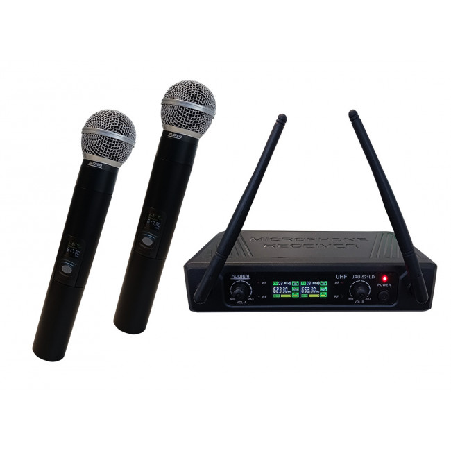 JRU 521LD ΑΣΥΡΜΑΤΟ ΜΙΚΡΟΦΩΝΟ ΧΕΙΡΟΣ ΔΙΠΛΟ