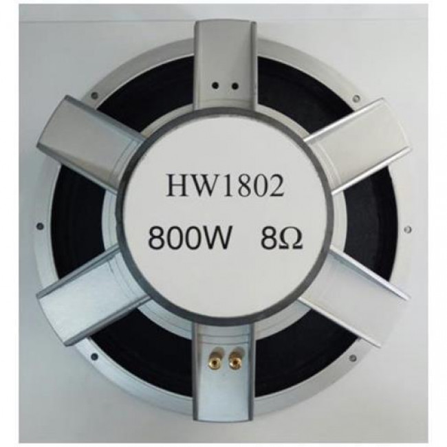 HW 1802 WOOFER ΣΚΛΗΡΟΥ ΚΩΝΟΥ 18" 8Ω 800W