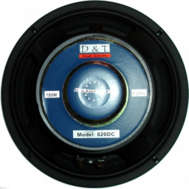 820DC ΜΕΓΑΦΩΝΟ ΔΙΠΛΟΥ ΚΩΝΟΥ ΣΚΛΗΡΟ 8" 180W 8Ω