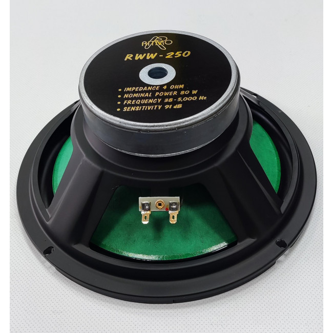 WOOFER 10" 4Ω 80W RMS RITMO RWW-250