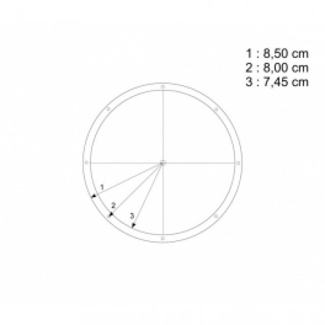 SP W165 PP ΜΕΓΑΦΩΝΟ WOOFER 6.5" 120W 8Ω