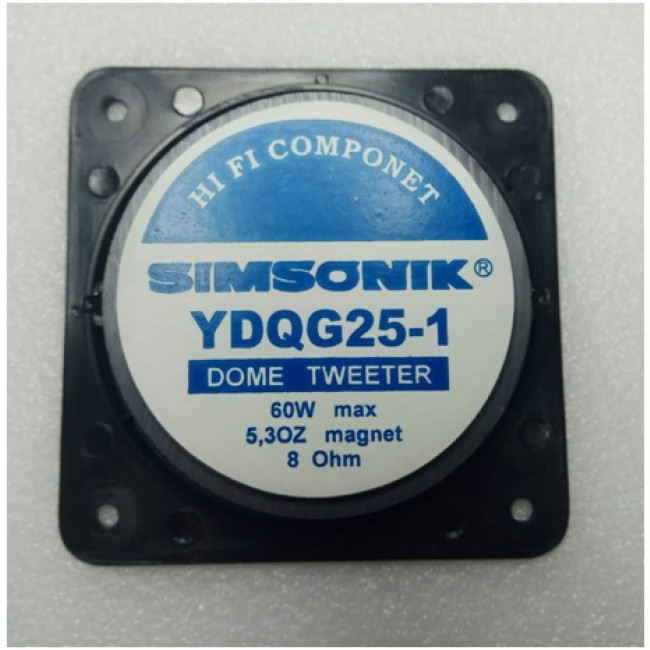 YDQG 25-1 4" ΜΕΓΑΦΩΝΟ TWEETER 8Ω 60W max