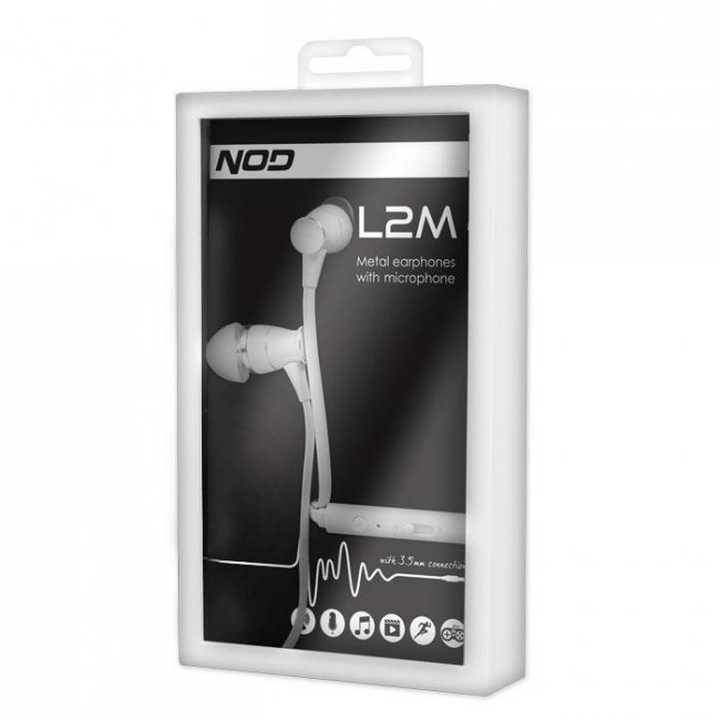 L2M HANDSFREE ΜΕΤΑΛΛΙΚΑ ΛΕΥΚΑ NOD