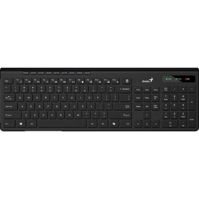 SLIMSTAR 7230 AΣΥΡΜΑΤΟ ΠΛΗΚΤΡΟΛΟΓΙΟ GENIUS ΜΑΥΡΟ