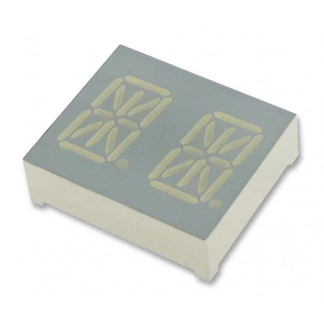 DISPLAY LED ΚΟΙΝΗΣ ΚΑΘΟΔΟΥ ΔΙΠΛΟ KΙΤΡΙΝΟ 13,5mm PDC54-11ΥWA
