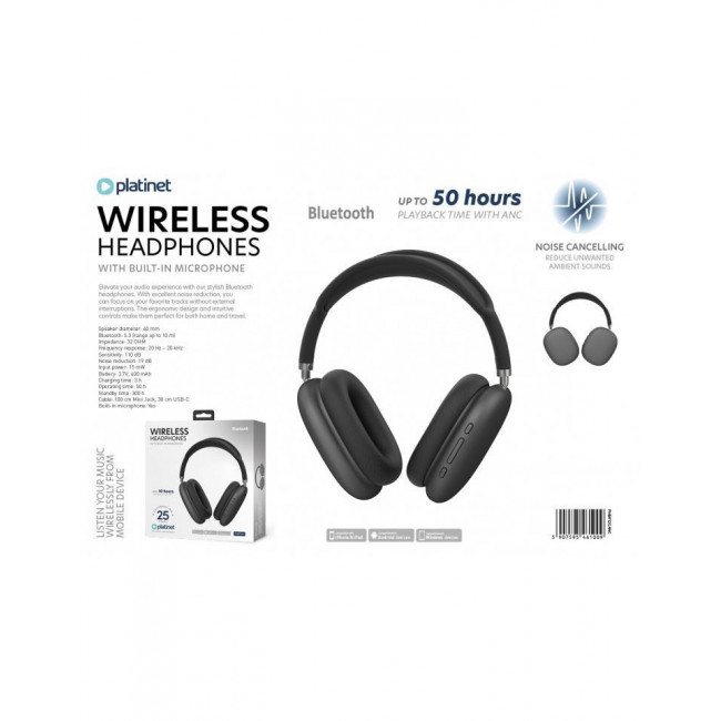 PHB 912GANC ΑΚΟΥΣΤΙΚΑ ΑΣΥΡΜΑΤΑ BLUETOOTH ΜΕ ΜΙΚΡΟΦΩΝΟ