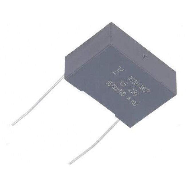 1.5μF/250V ΠΥΚΝΩΤΗΣ ΠΟΛΥΠΡΟΠΥΛΕΝΙΟΥ ΜΚP P22.5mm