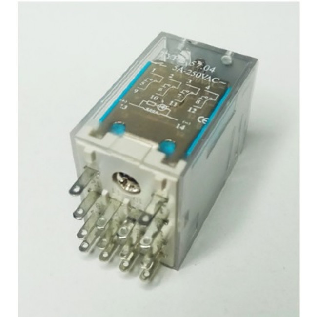 RELAY ΜΕΣΑΙΟ 24V DC 4 ΕΠΑΦΩΝ