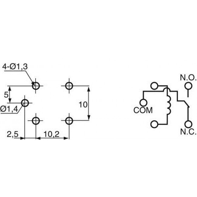 FBR 51ND10-W1 ΡΕΛΕ 10V DC 25A ΑΥΤΟΚΙΝΗΤΟΥ